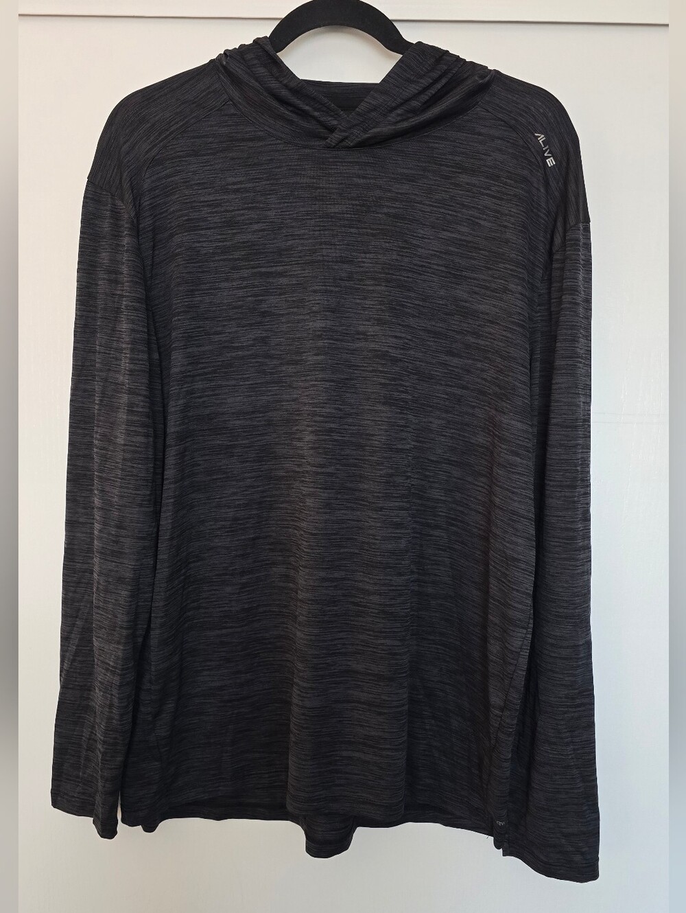 AL1VE - Men's Lightweight Qwick-Dry Athletic Performance Pullover Hoodie Shirt